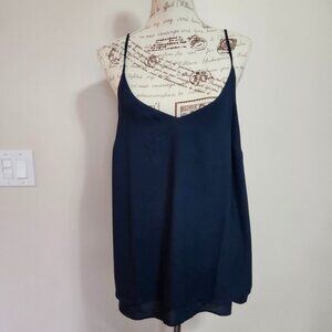 3/$25 navy blue sleeveless top